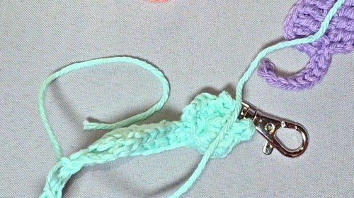 Crochet Cat Keychain Pattern 6