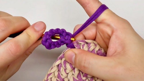 Crochet Cat Pot Holder Pattern 6