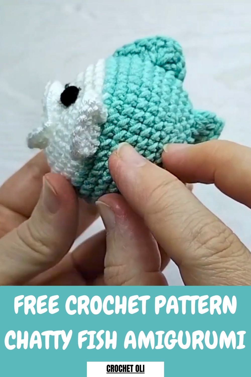 Crochet Chatty Fish Amigurumi Pattern