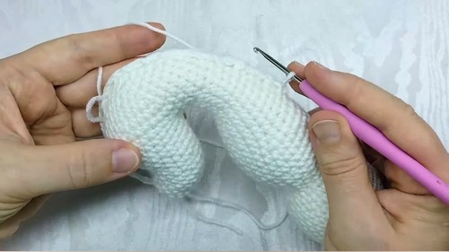 Crochet Chess Knight Pattern 6