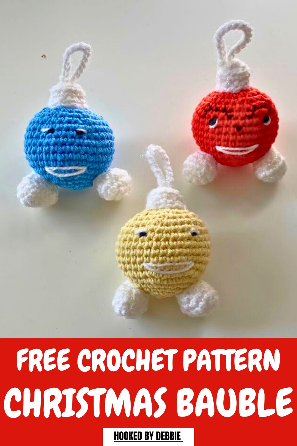 Crochet Christmas Bauble Pattern