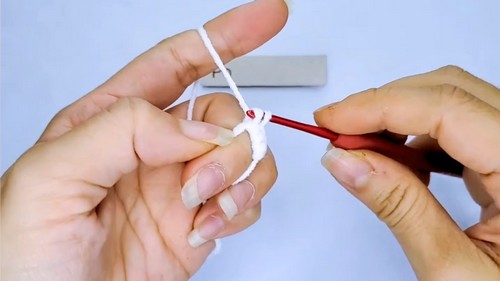 Crochet Christmas Bear Pattern 1