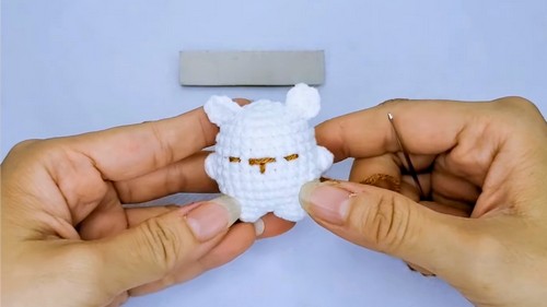 Crochet Christmas Bear Pattern 5