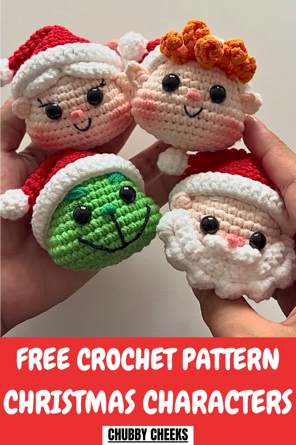 Crochet Christmas Characters Pattern