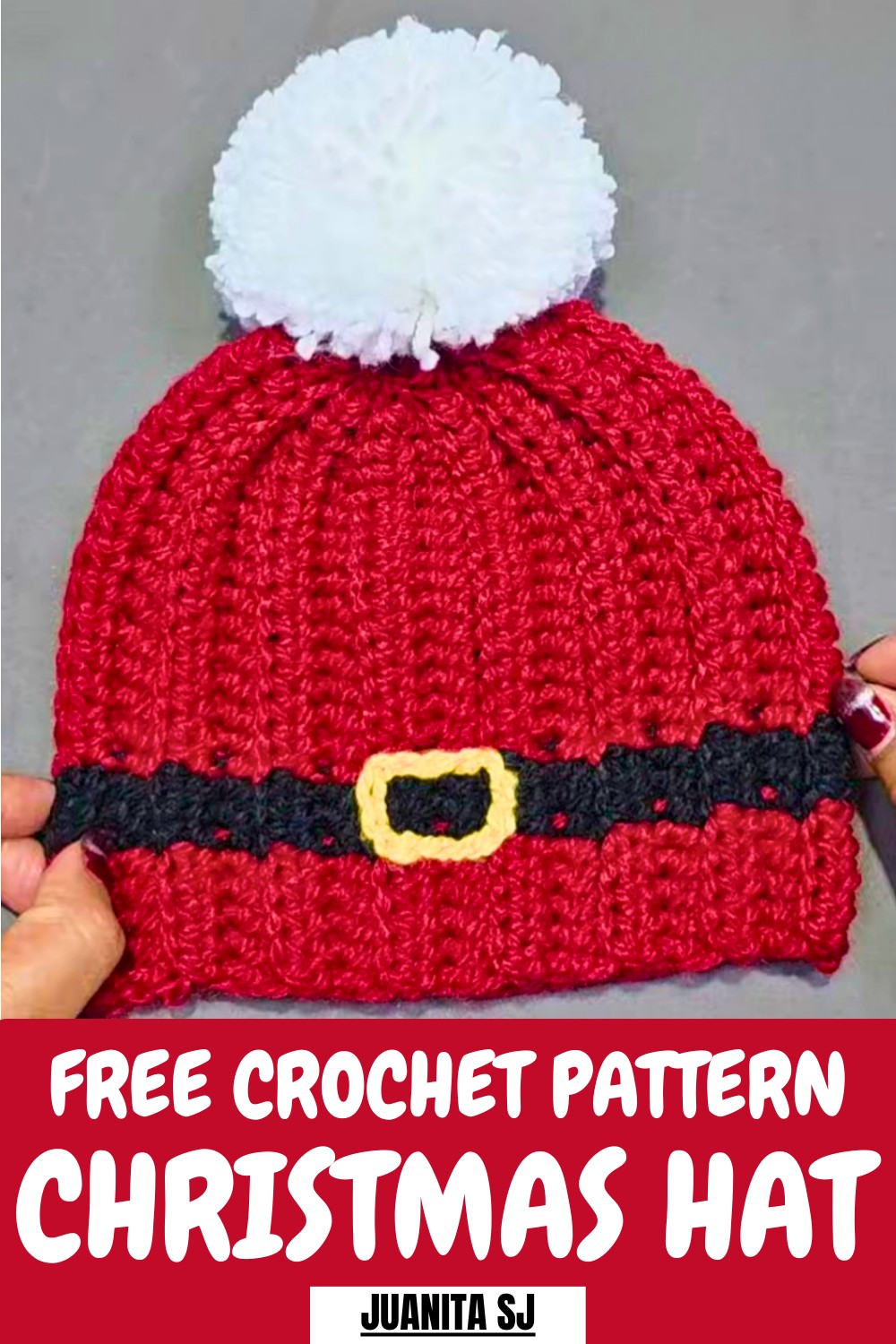 Crochet Christmas Hat Pattern