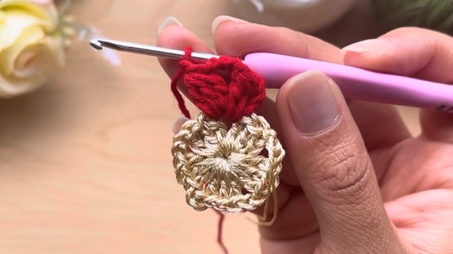 Crochet Christmas Star Holiday Pattern 3