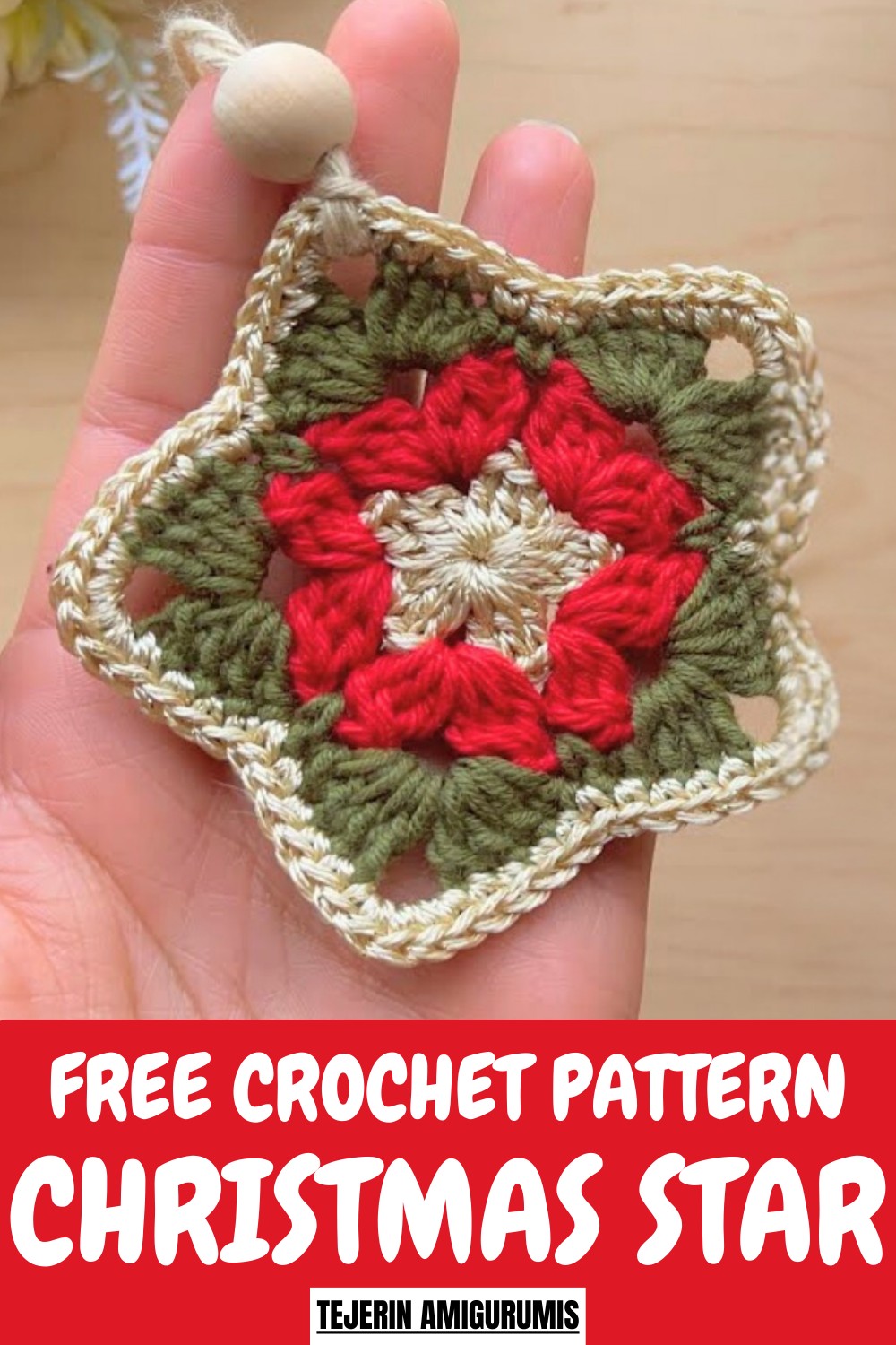 Crochet Christmas Star Holiday Pattern