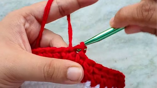Crochet Christmas Stocking Pattern 4