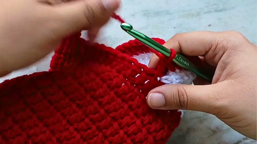 Crochet Christmas Stocking Pattern 6