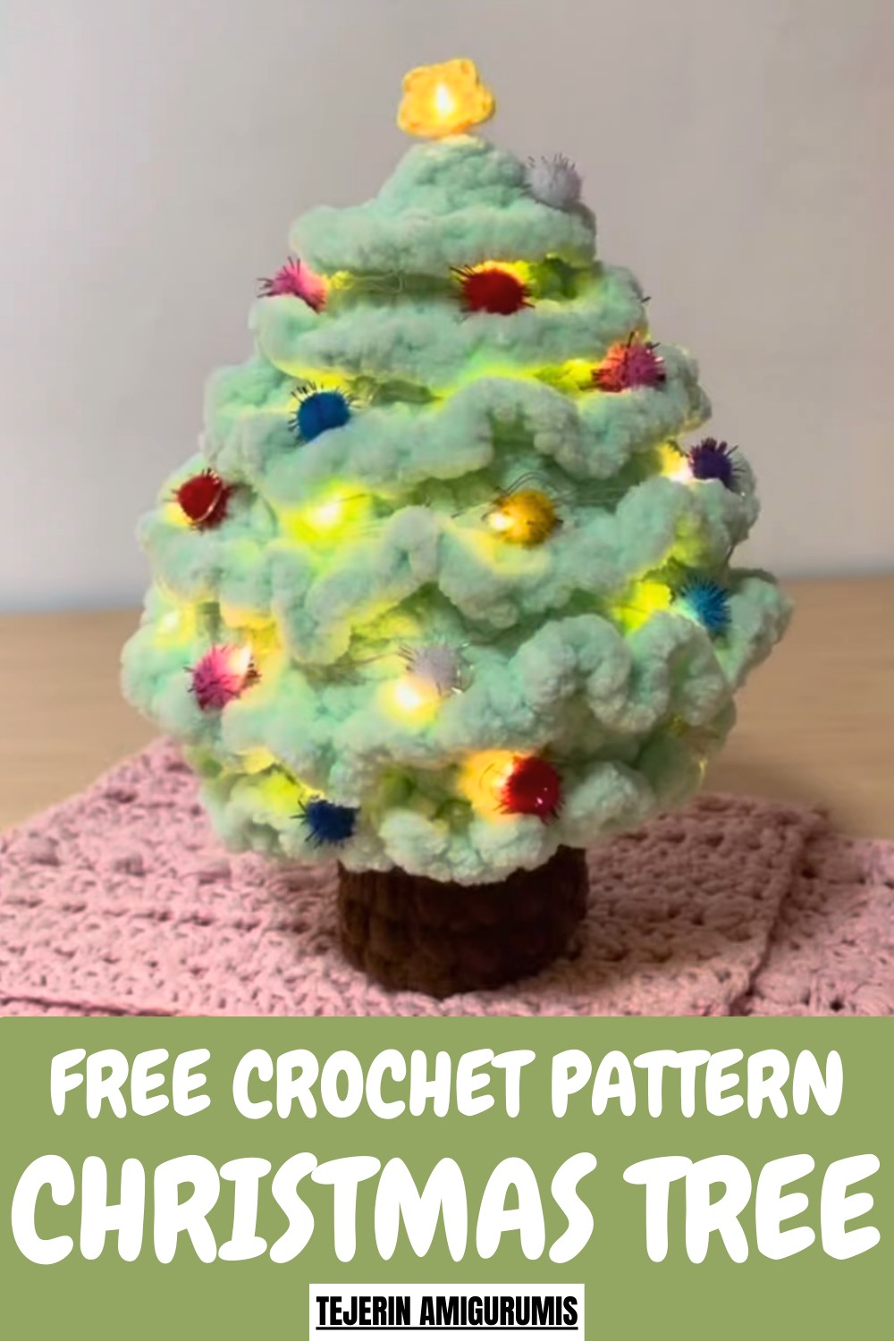 Crochet Christmas Tree Amigurumi Pattern