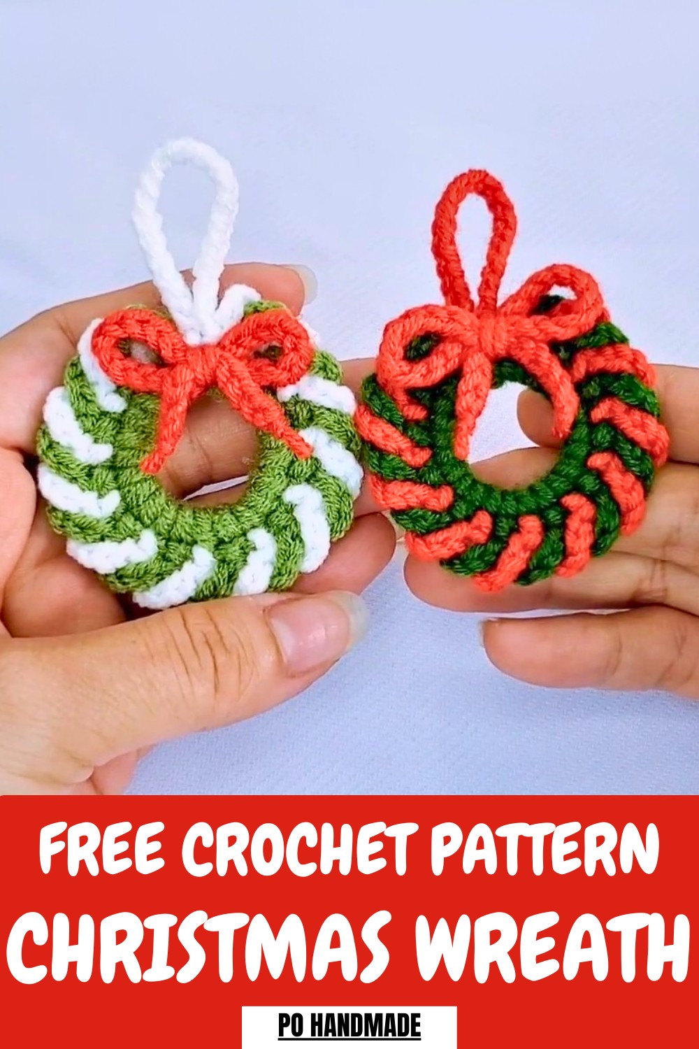 Crochet Christmas Wreath Pattern