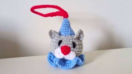 Crochet Clown Cat Amigurumi Pattern 8