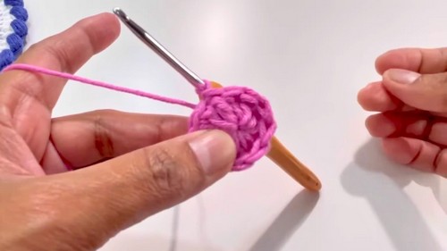 Crochet Coffee Coaster Pattern 2