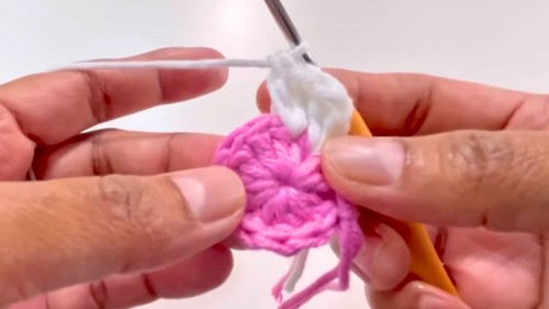 Crochet Coffee Coaster Pattern 3