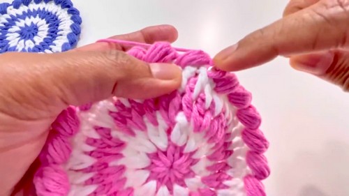 Crochet Coffee Coaster Pattern 6