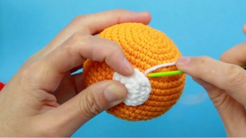 Crochet Colorful Small Ball Person Pattern 6