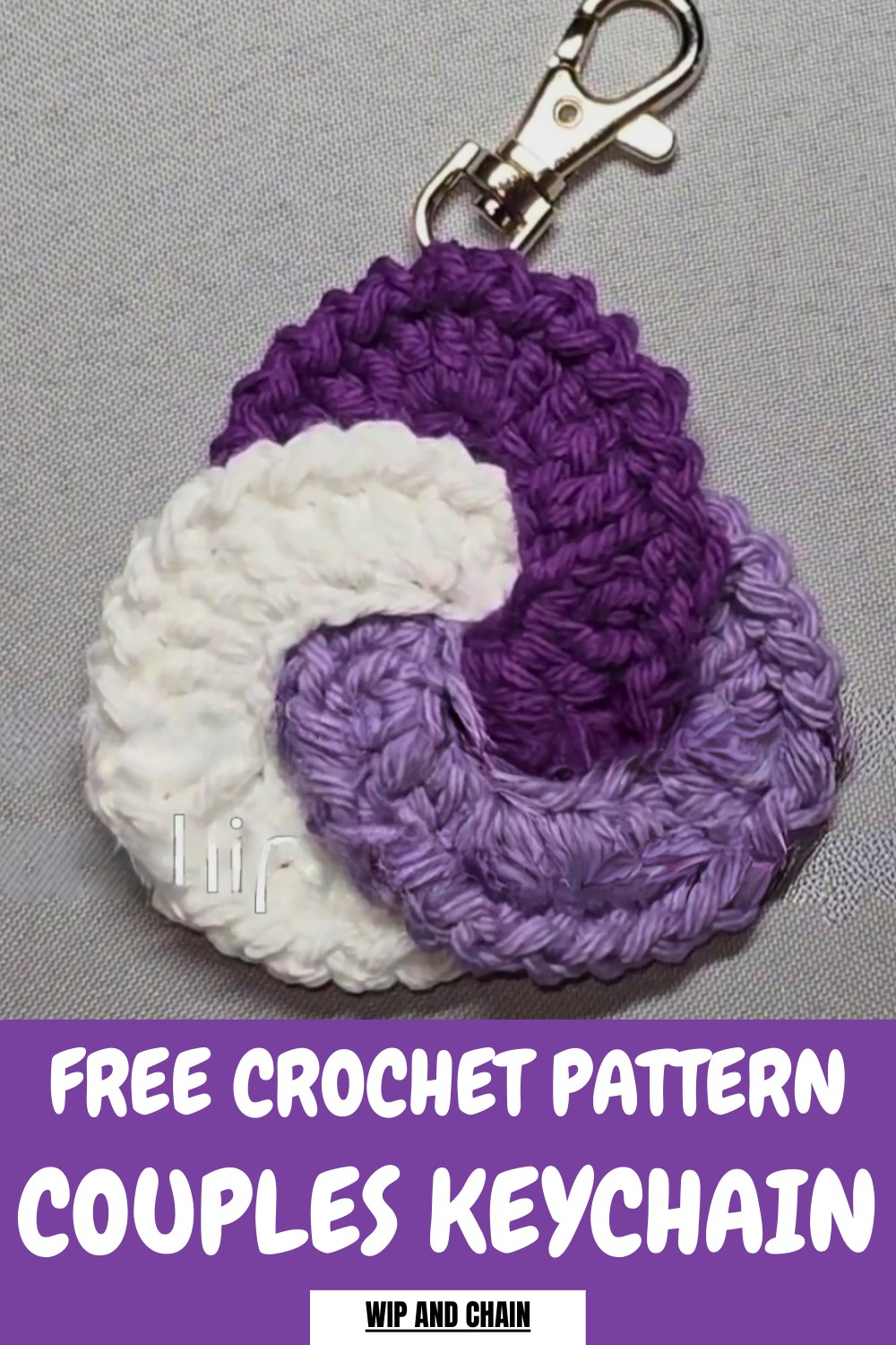Crochet Couples Keychain Pattern