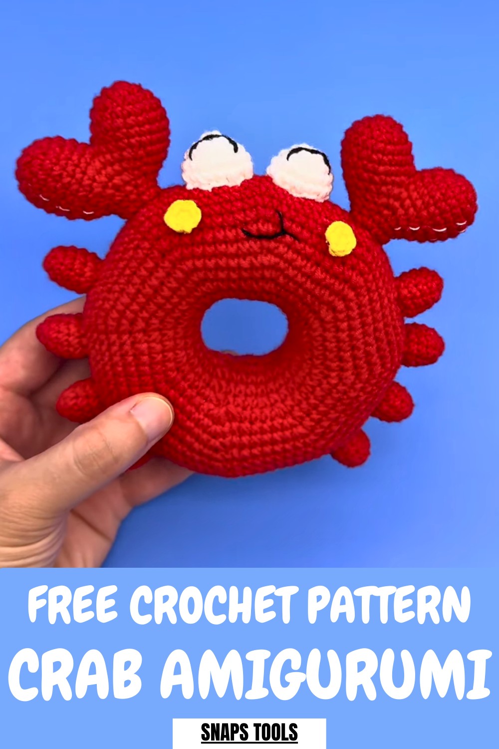 Crochet Crab Amigurumi Pattern