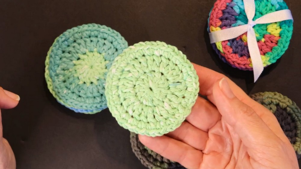 Crochet Cup Holder Coaster Pattern 7