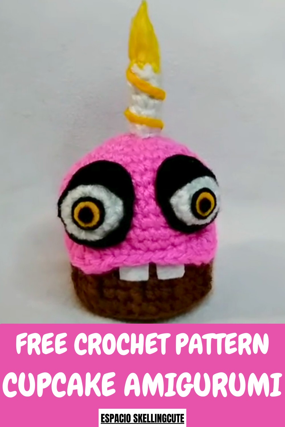 Crochet Cupcake Amigurumi Pattern