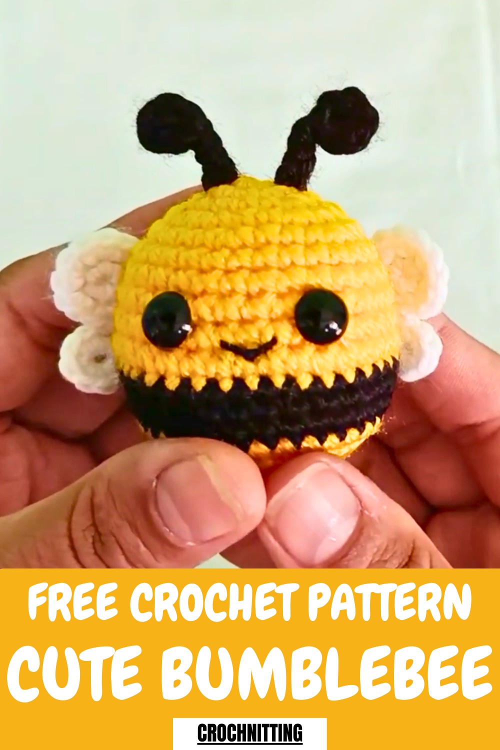 Crochet Cute Bumblebee Pattern