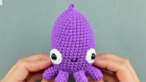 Crochet Cuttlefish Amigurumi Pattern 8