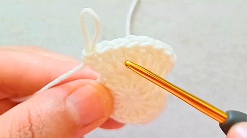 Crochet Doll Keychain Pattern 3