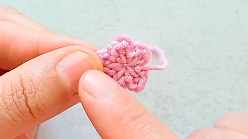 Crochet Doll Keychain Pattern 5