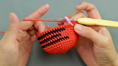 Crochet Double Sided Tiger Pattern 4