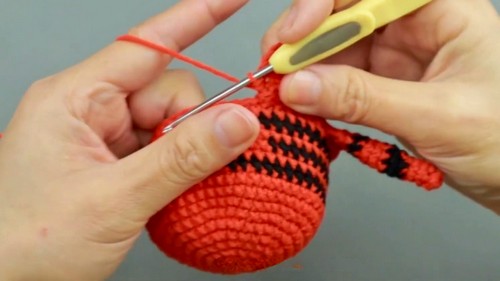 Crochet Double Sided Tiger Pattern 5