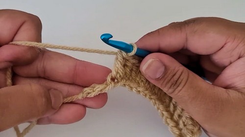 Crochet Drawstring Pouch Pattern 2