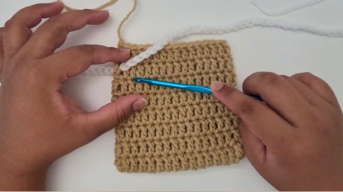 Crochet Drawstring Pouch Pattern 7