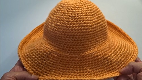 Crochet Easy Bucket Hat Pattern 7