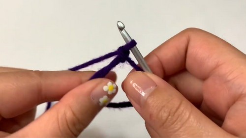 Crochet Eggplant Amigurumi Pattern 1