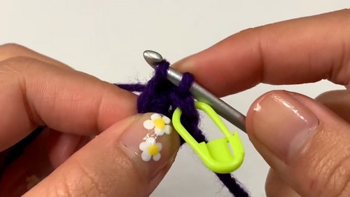 Crochet Eggplant Amigurumi Pattern 2