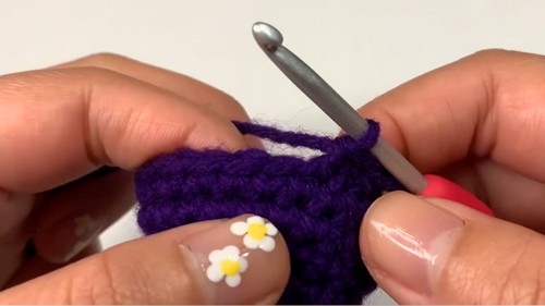 Crochet Eggplant Amigurumi Pattern 3