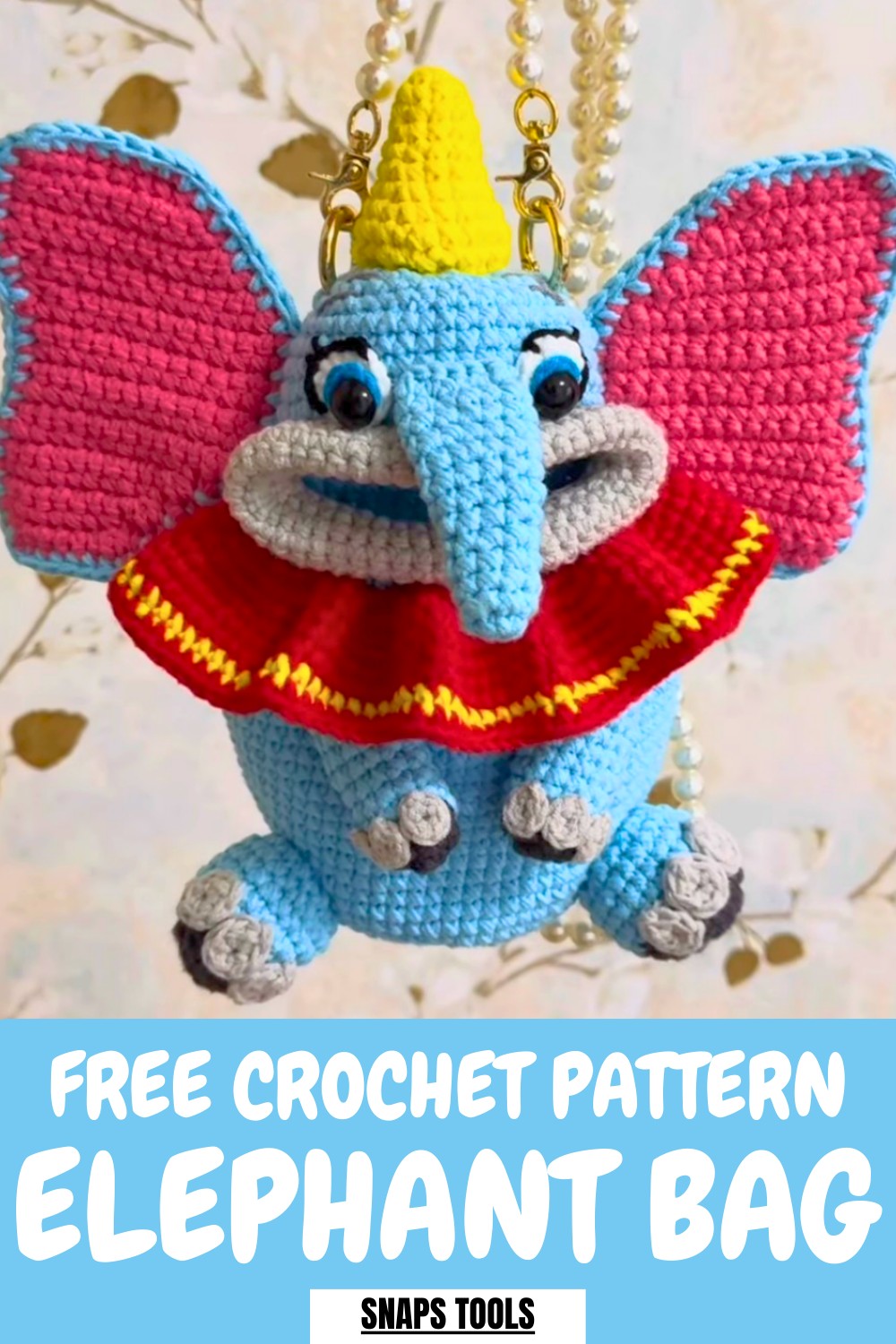 Crochet Elephant Bag Pattern