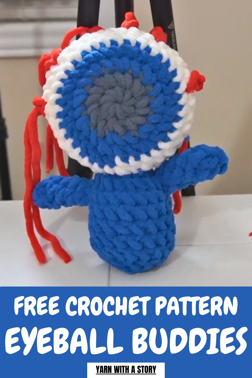 Crochet Eyeball Buddies Pattern