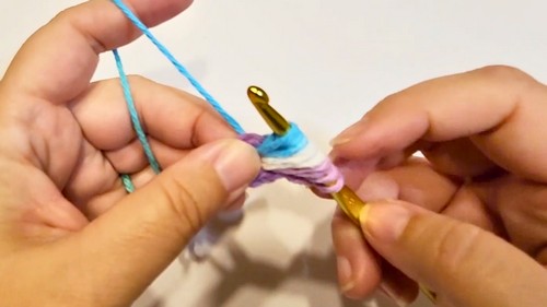 Crochet Face Scrubbie Pattern 2