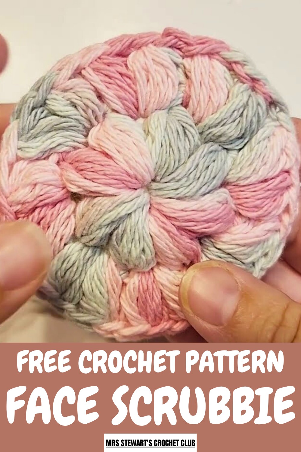 Crochet Face Scrubbie Pattern
