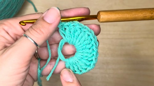 Crochet Face Scrubby Pattern 2