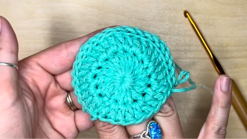 Crochet Face Scrubby Pattern 6