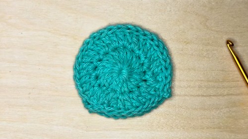 Crochet Face Scrubby Pattern 7