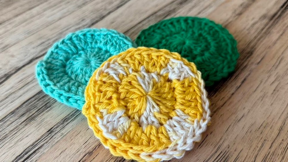 Crochet Face Scrubby Pattern 8