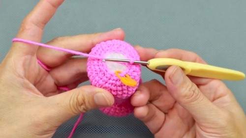 Crochet Flamingo Amigurumi Pattern 4