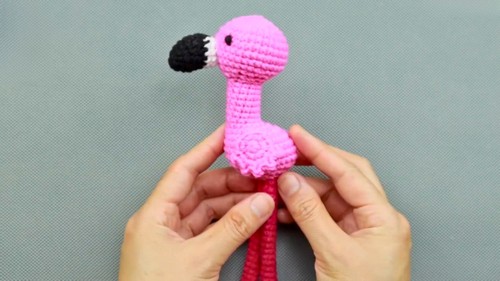 Crochet Flamingo Amigurumi Pattern 8