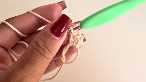 Crochet Flower Basket Pattern 1