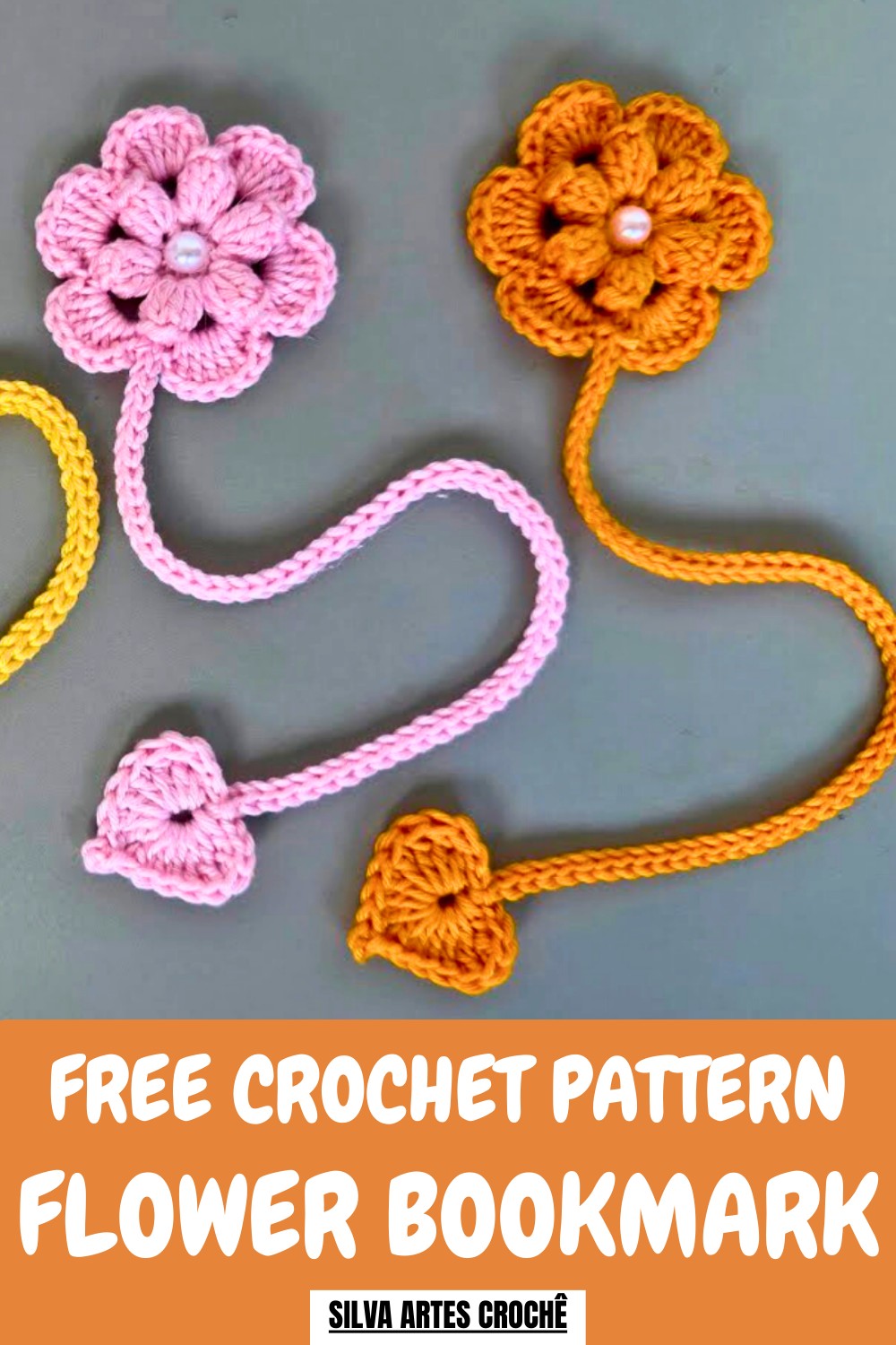 Crochet Flower Bookmark Pattern