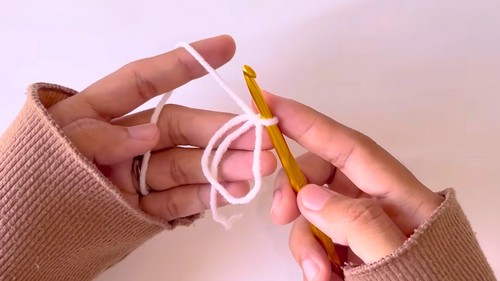 Crochet Flower Coaster Pattern 1