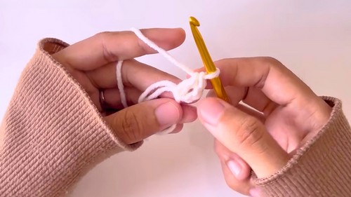 Crochet Flower Coaster Pattern 2